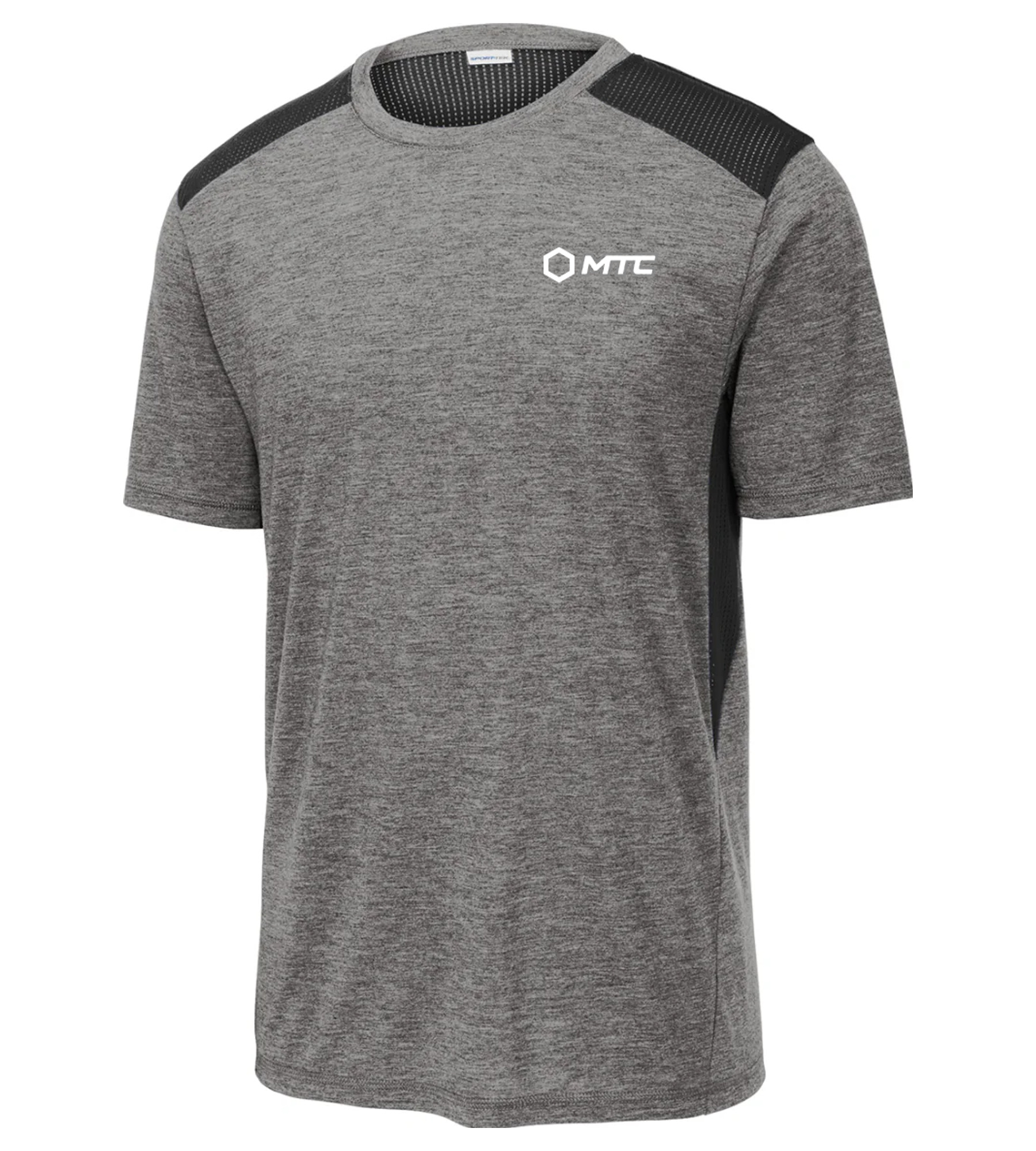 Sport-Tek PosiCharge Tri-Blend Wicking Draft Tee